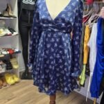 Satin Blue – Dress