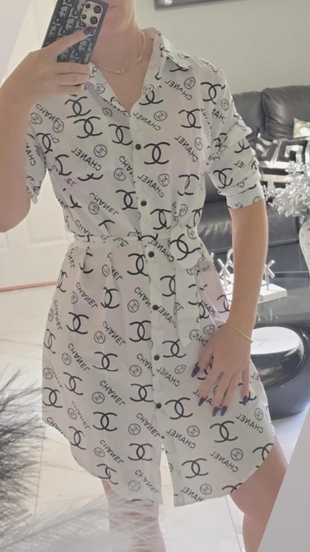 Women Shirts Dress - Image 7